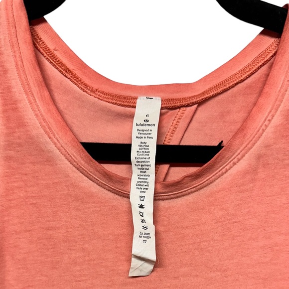 Lululemon All Tied Up Tank Top Pima Cotton - Picture 8 of 9